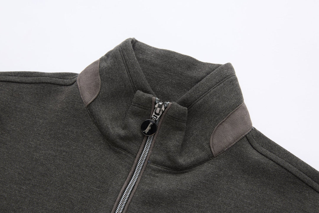 6th Sense Air 1/4 Zip Sweatshirt Peat Green