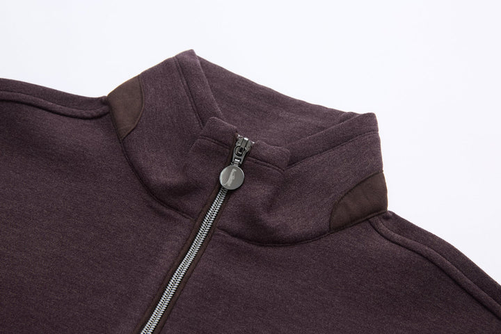 6th Sense Air 1/4 Zip Sweatshirt Plum