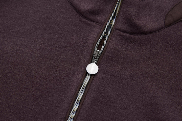 6th Sense Air 1/4 Zip Sweatshirt Plum