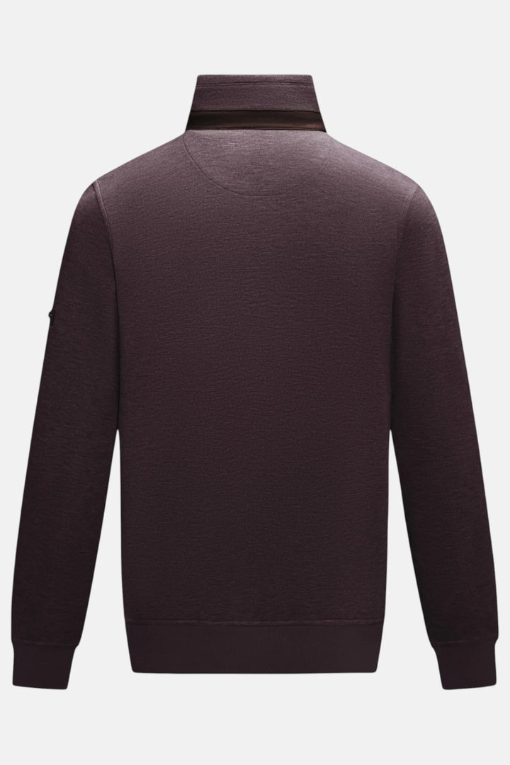 6th Sense Air 1/4 Zip Sweatshirt Plum