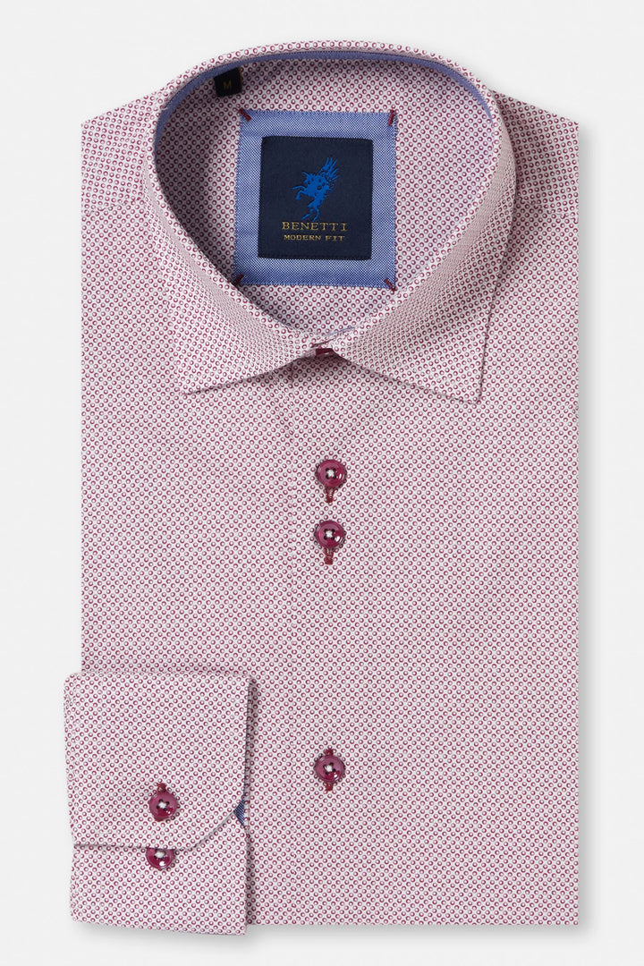 Benetti Casual Shirts Alex Plum