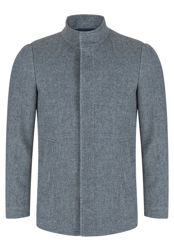 Tommy Bowe Tailoring Rudan Wool Coat Grey