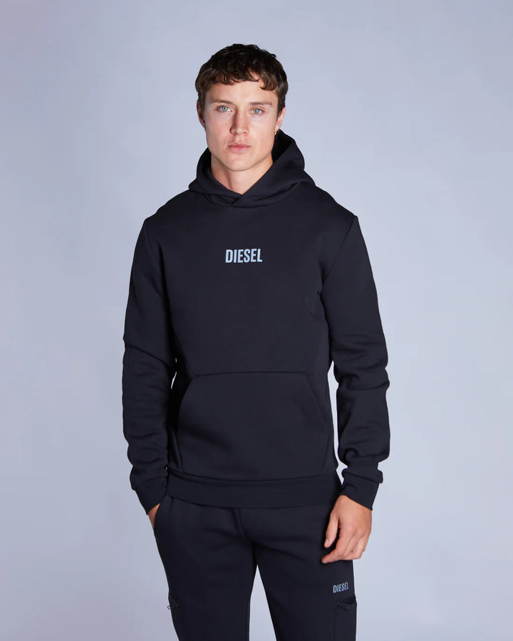 Diesel Besian Hoodie New Black
