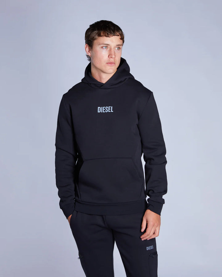 Diesel Besian Hoodie New Black