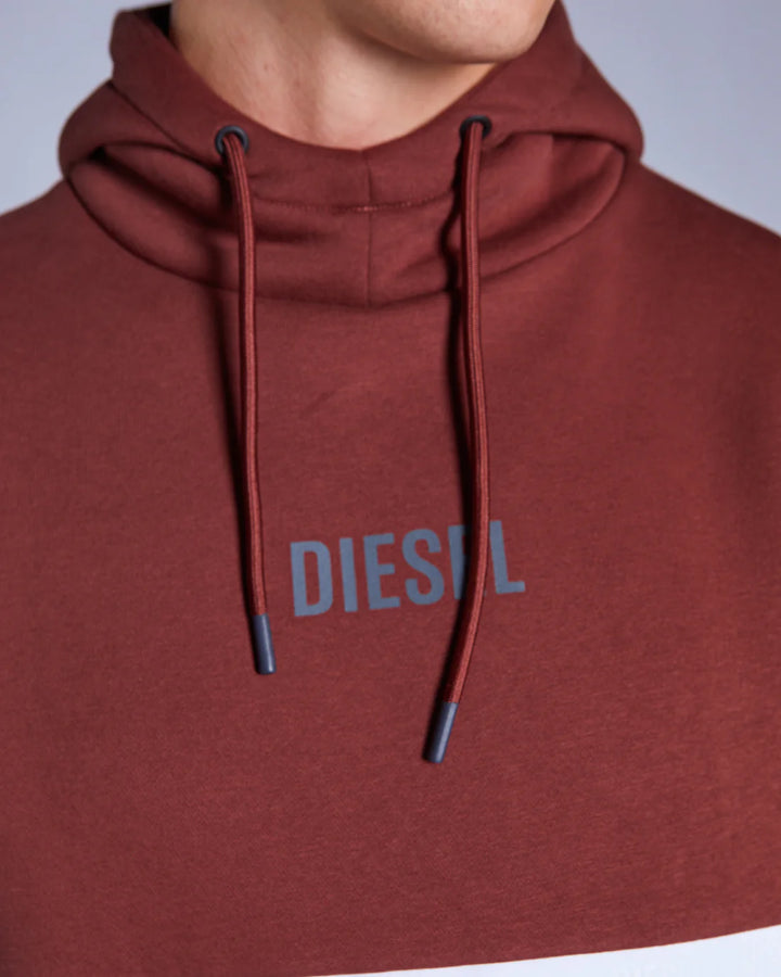 Diesel Blaise Hoodie Brick Red