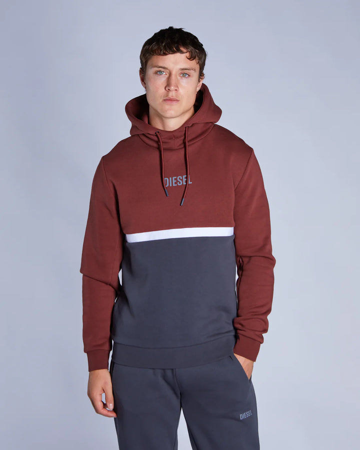 Diesel Blaise Hoodie Brick Red