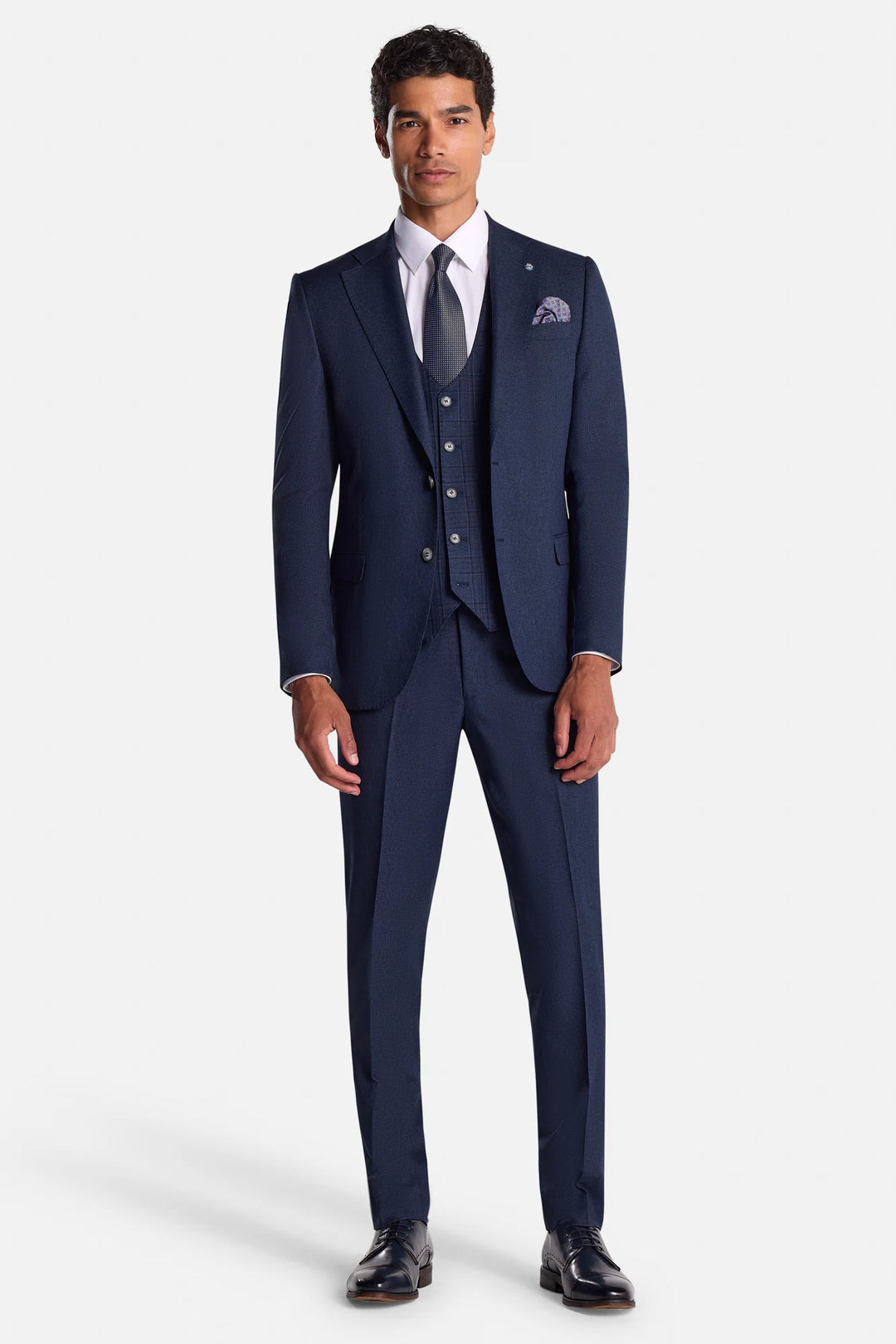 Benetti Lucas 3PC Suit Cobalt