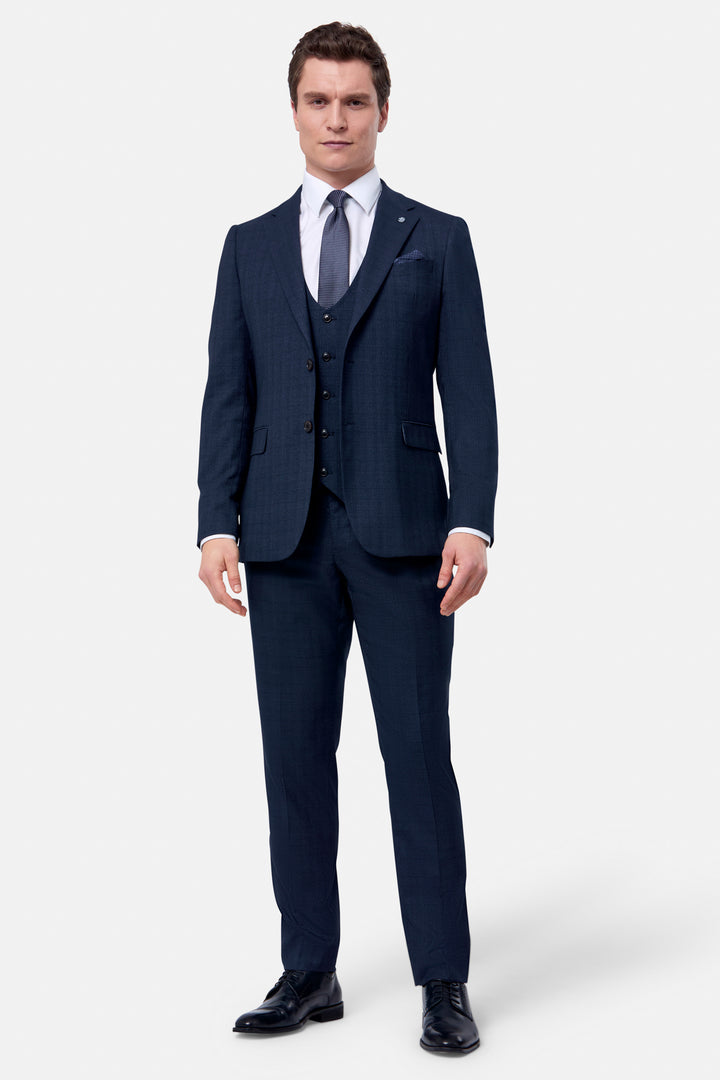Benetti Philip Blue  3PC Suit