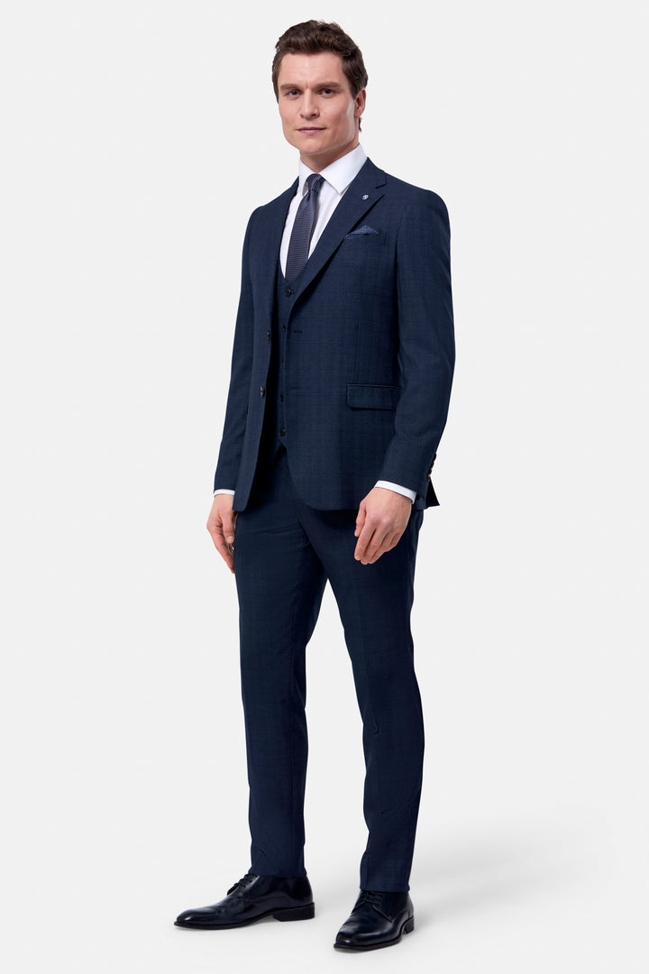 Benetti Philip Blue  3PC Suit
