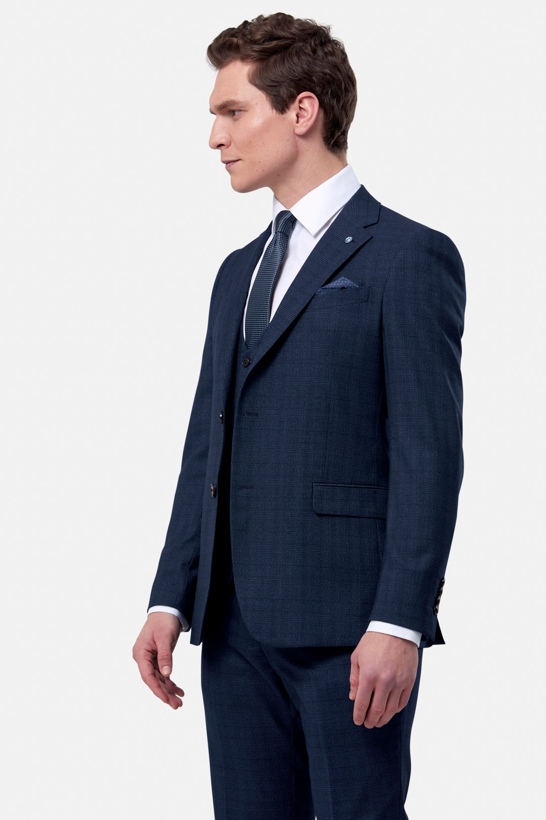 Benetti Philip Blue  3PC Suit