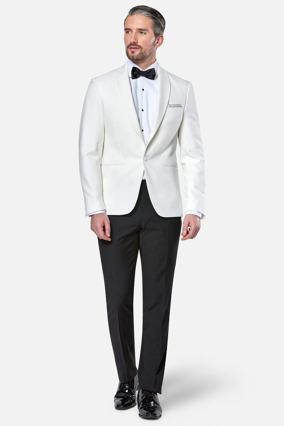 Herbie Frogg White Tuxedo Jacket