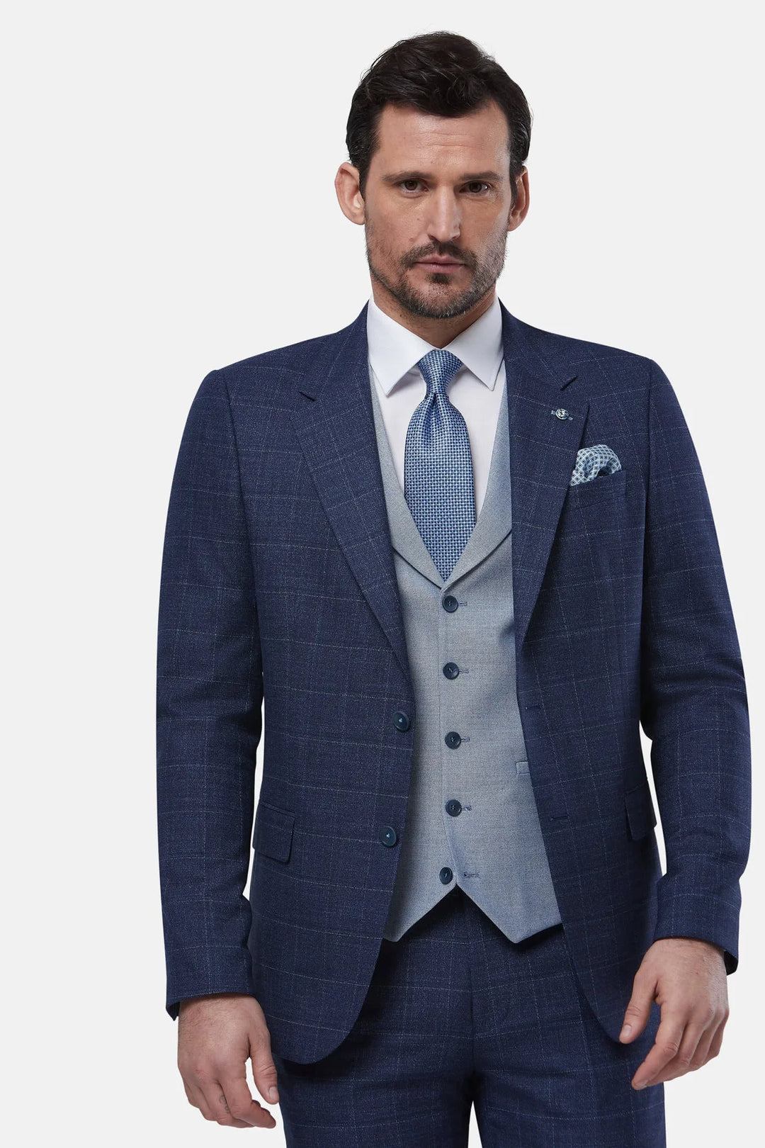 Benetti Oslo Indigo 3 Piece Suit