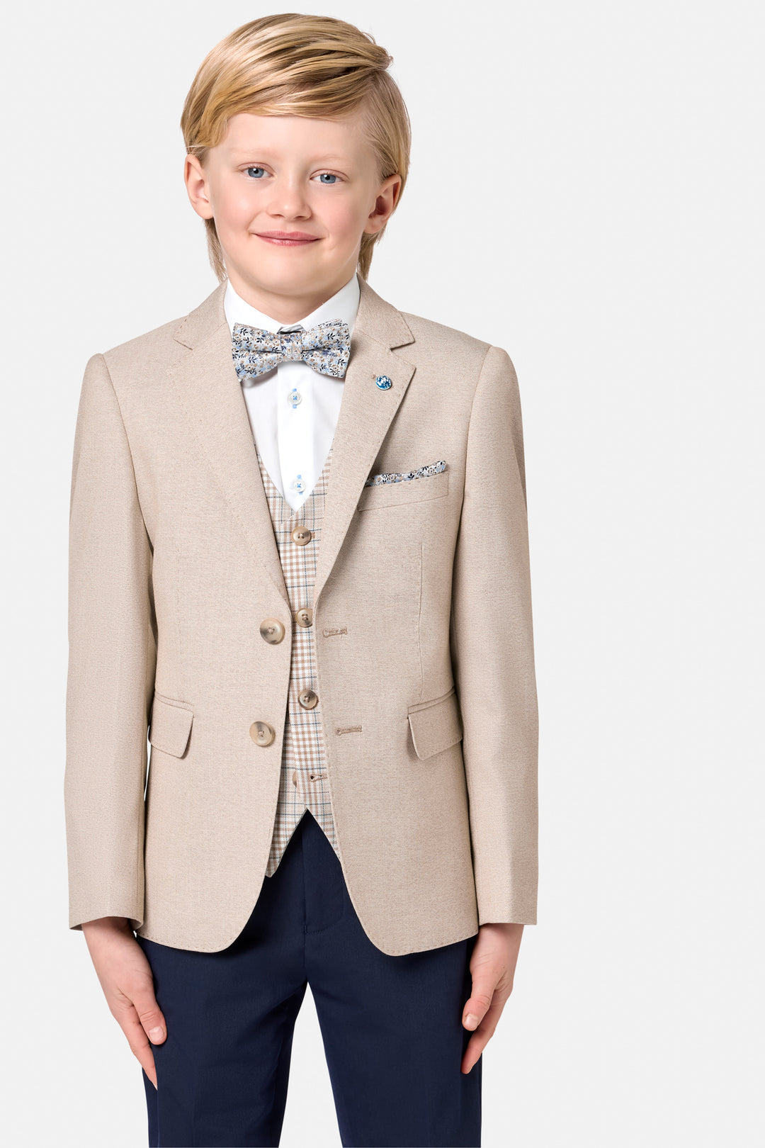 Benetti Boys 3 Piece Suit Albert Stone