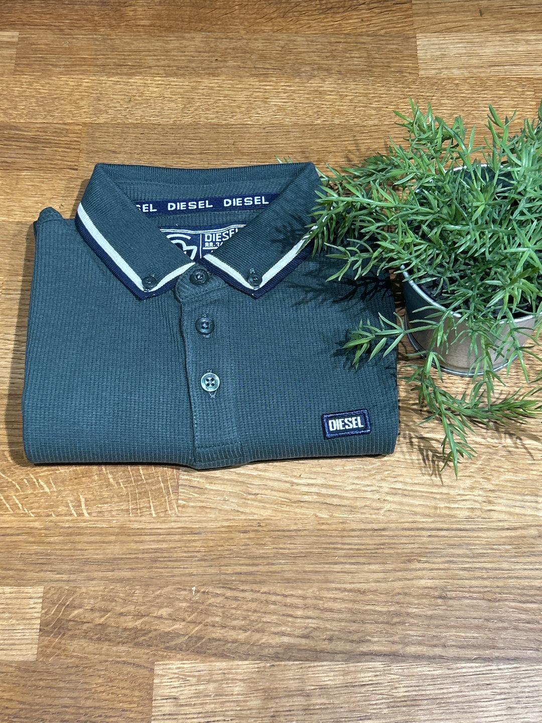Diesel Boys Callen Polo Olive
