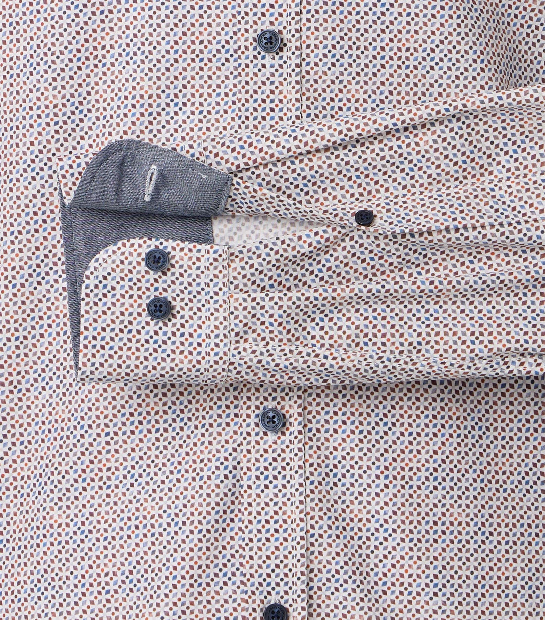 Casa Moda Cotton Casual Shirt Brown