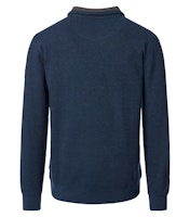 Casa Moda Half Zip Blue
