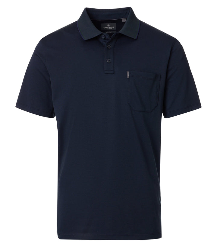 Casa Moda Polo Shirt Navy