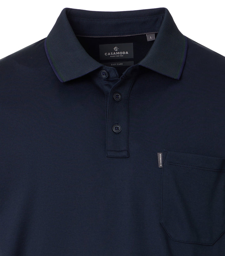 Casa Moda Polo Shirt Navy