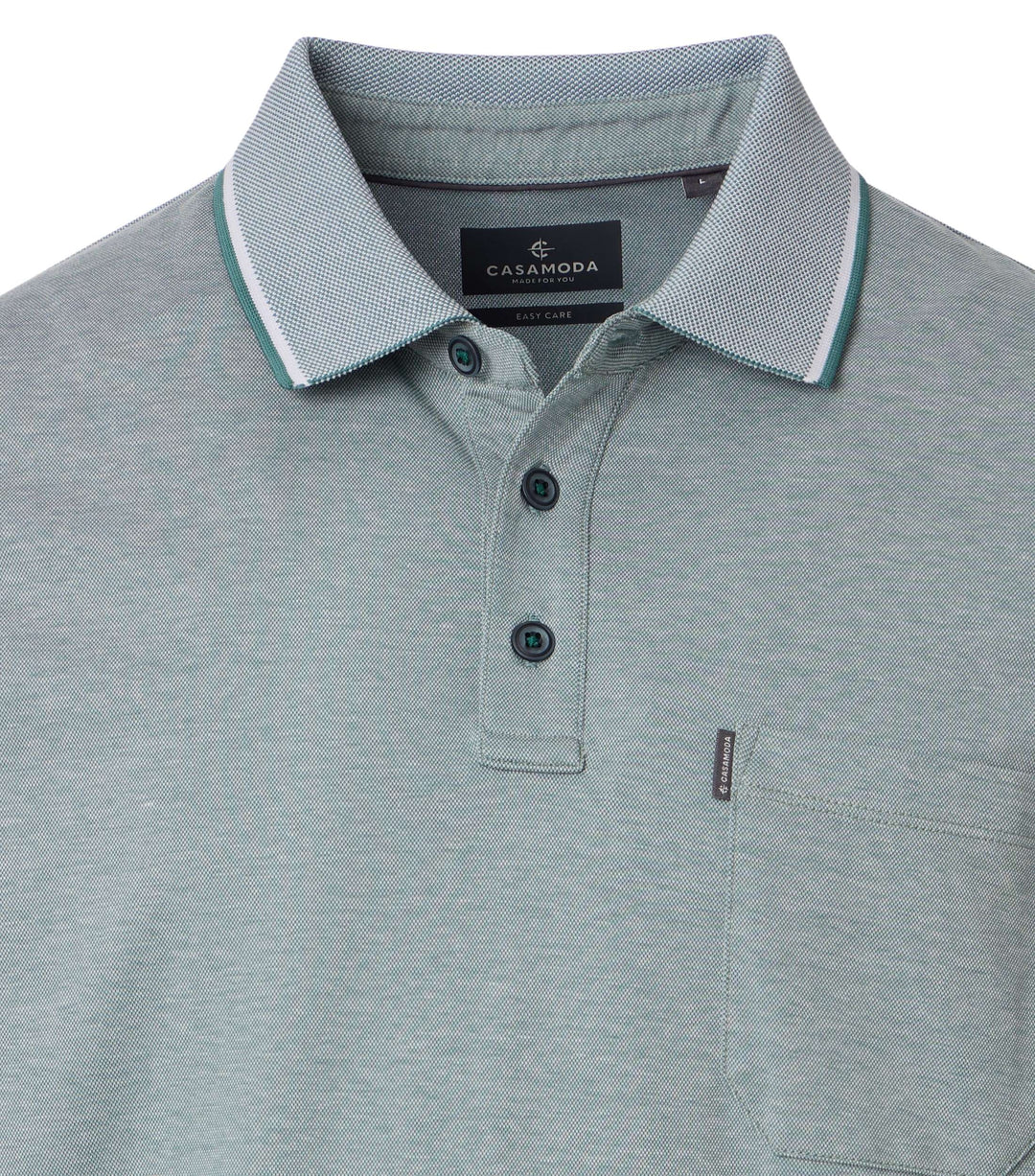 Casa Moda Polo Shirt Dress Blue