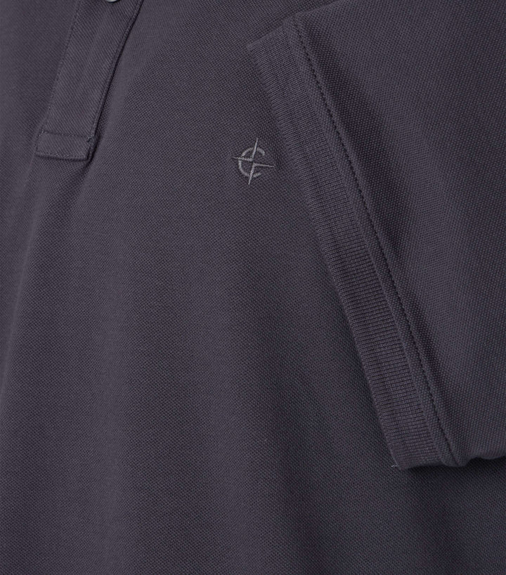 Casa Moda Cotton Polo Shirt Gray