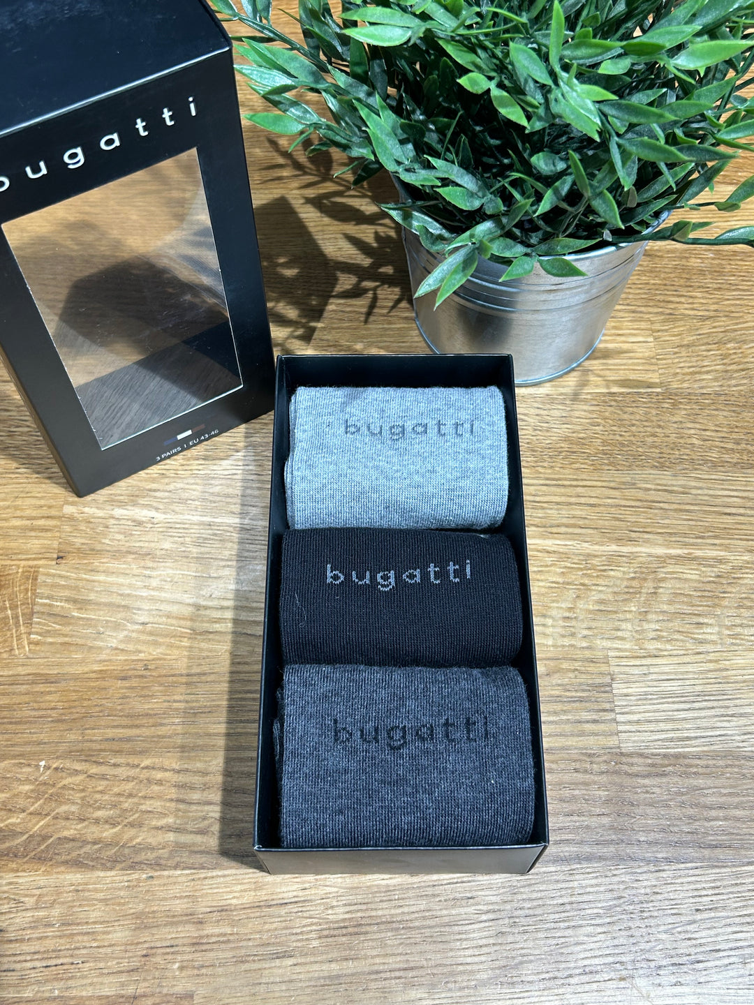 Bugatti 3 Pack Sock's Gift Box