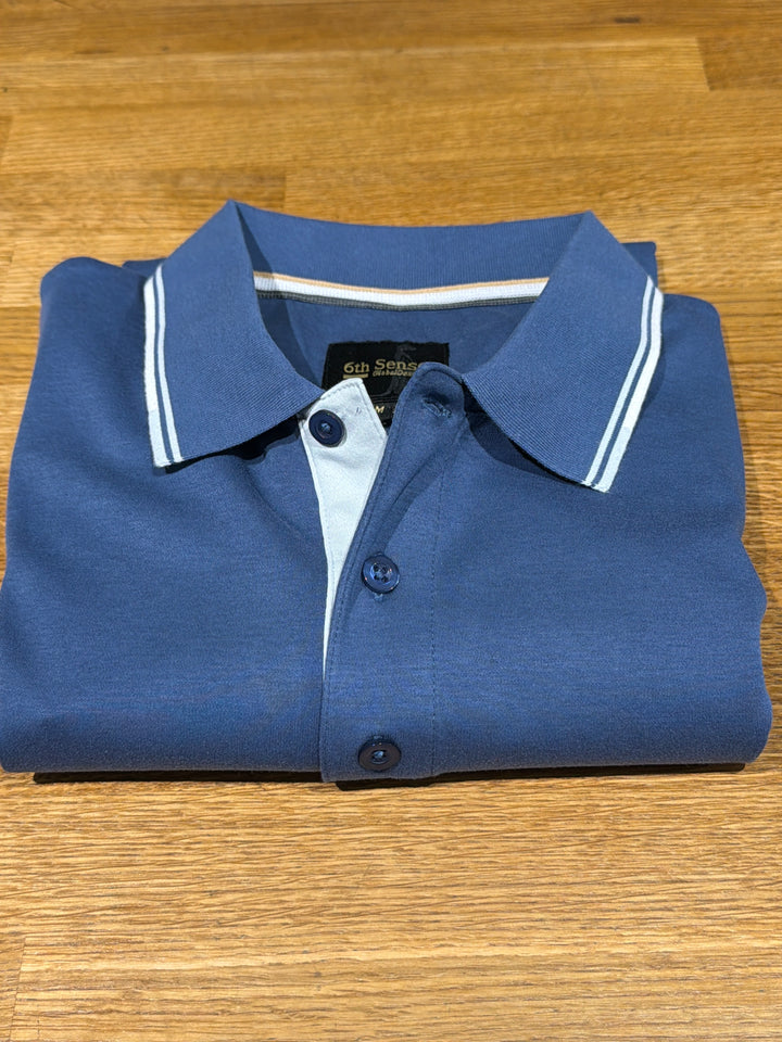 6th Sense Astound Polo Shirt Ensign Blue