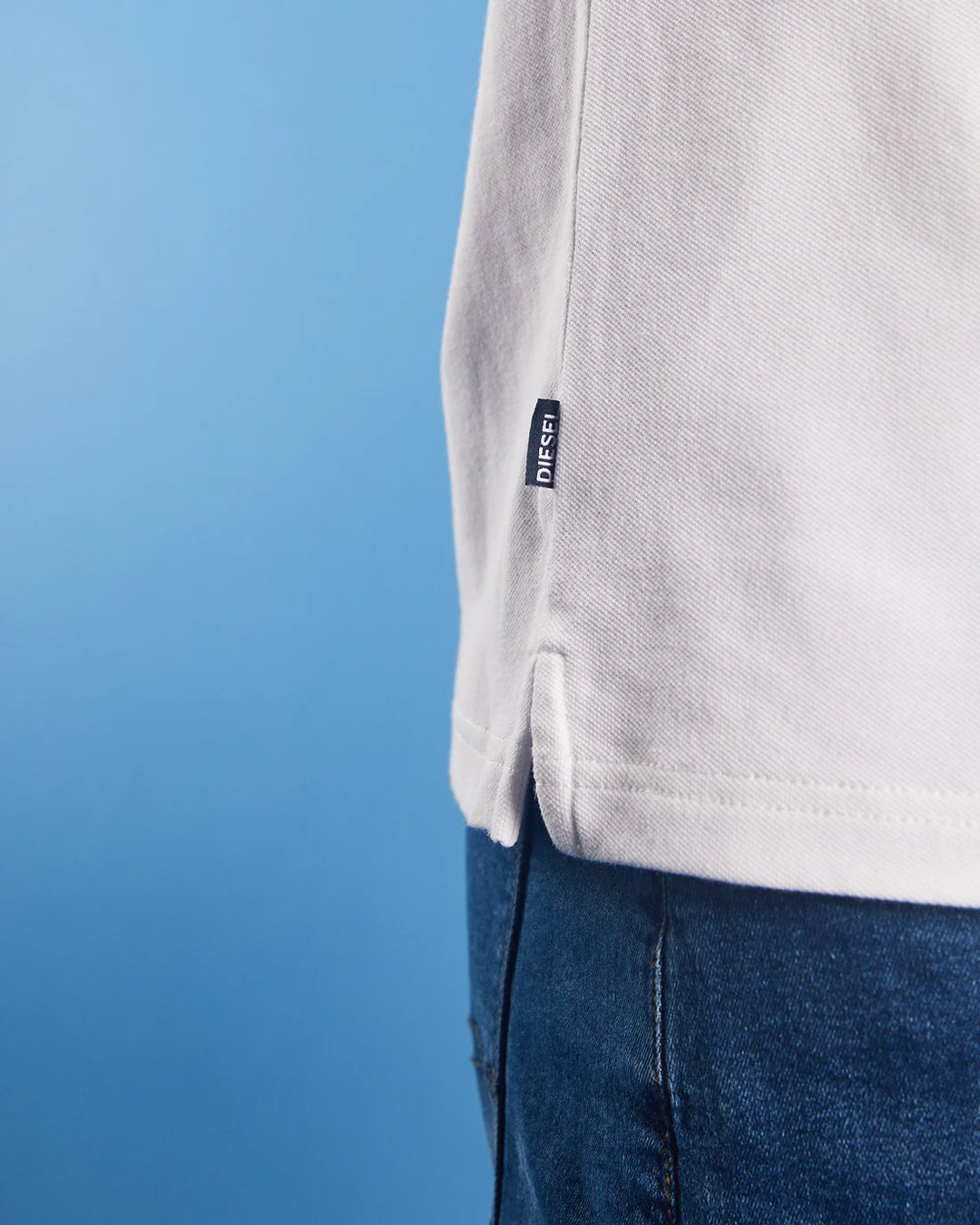 Diesel Clarksville Polo Dove White