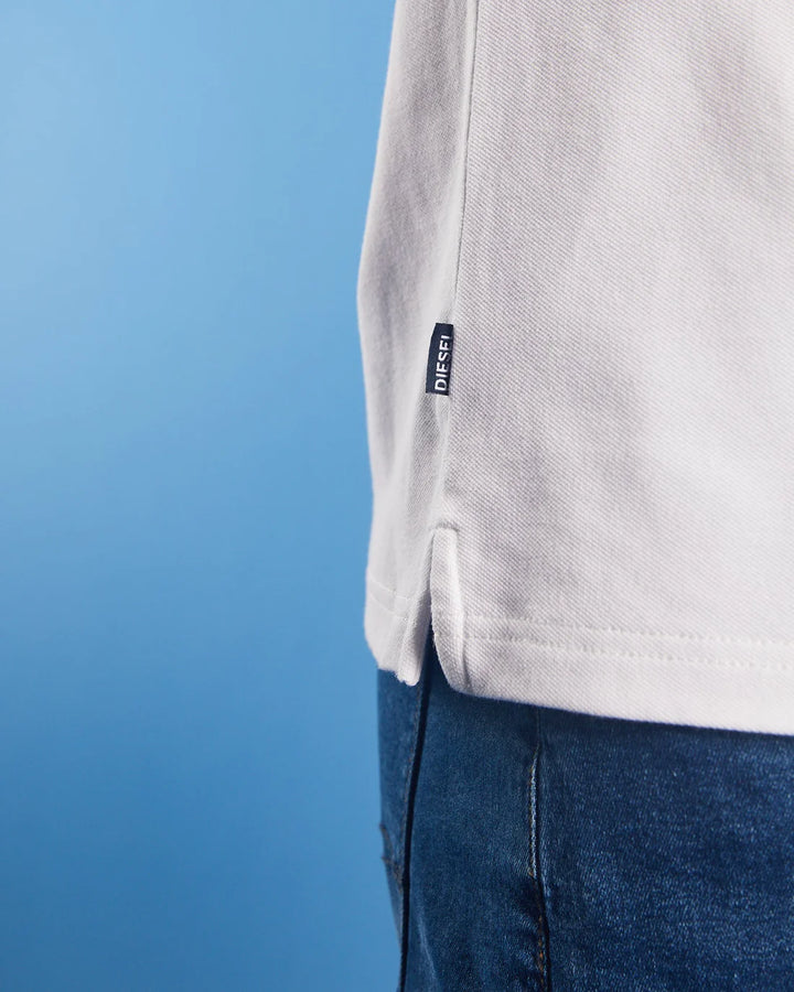 Diesel Clarksville Polo Dove White