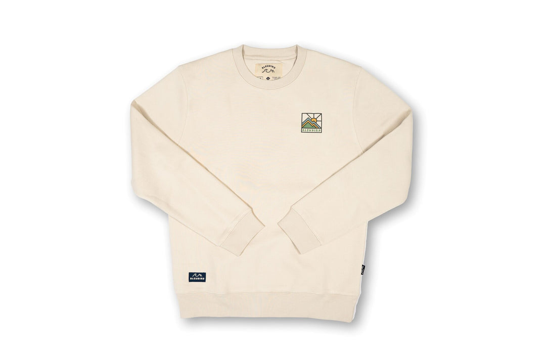 Bleubird Vetta Crew Neck Sweatshirt Off White