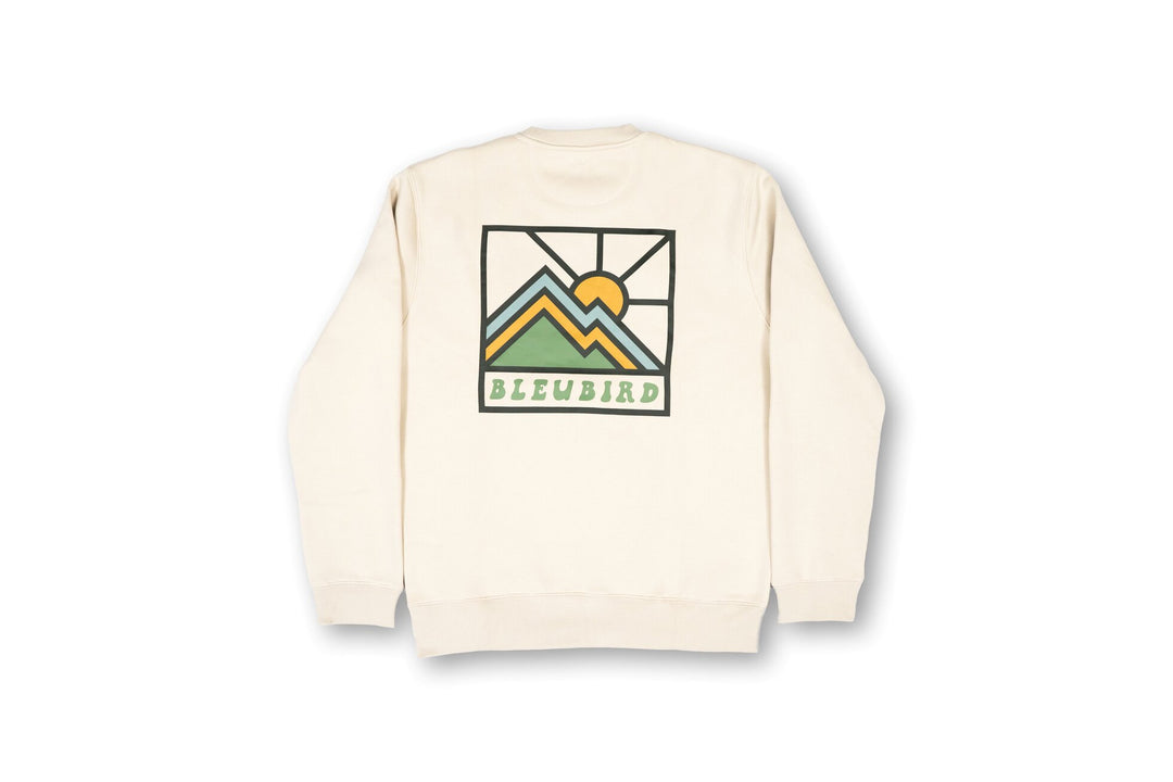 Bleubird Vetta Crew Neck Sweatshirt Off White