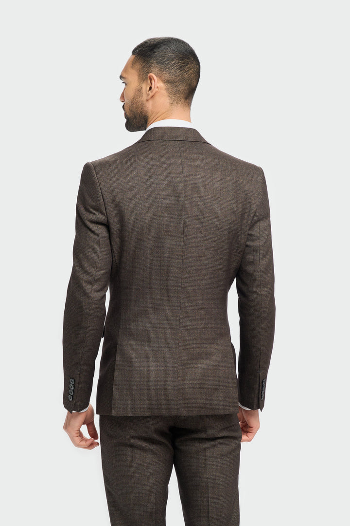 House Of Cavani Caridi Brown Suit