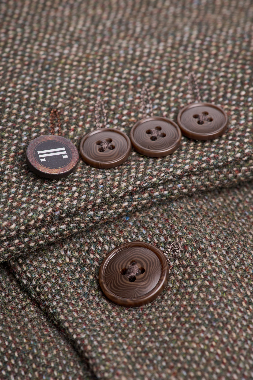 House Of Cavni Thomas Tweed Suit Sage