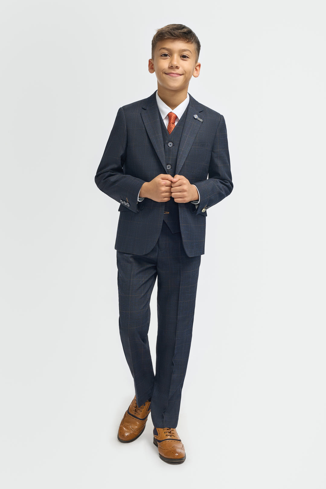 House Of Cavani  Boys Torino Navy Suit