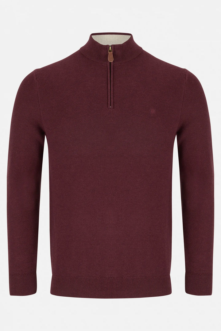 Benetti Dawson 1/4 Zip Bordo