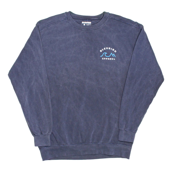 Bleubird Horizon Crew Neck Sweatshirt Denim