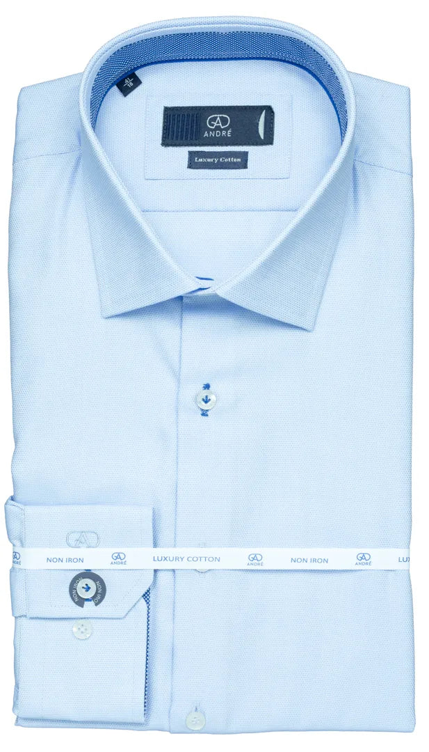 Andre Durham Formal Shirt Blue