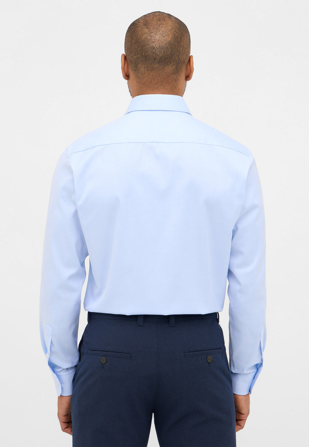 Eterna Modern Fit Cover Shirt Blue