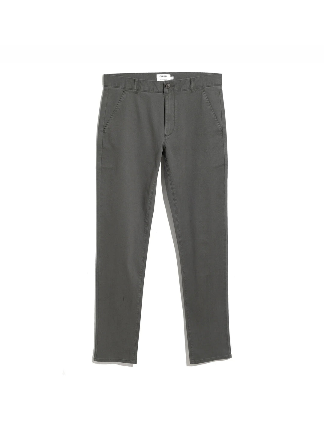 Farah Elm Slim Fit Chinos Charcoal Grey
