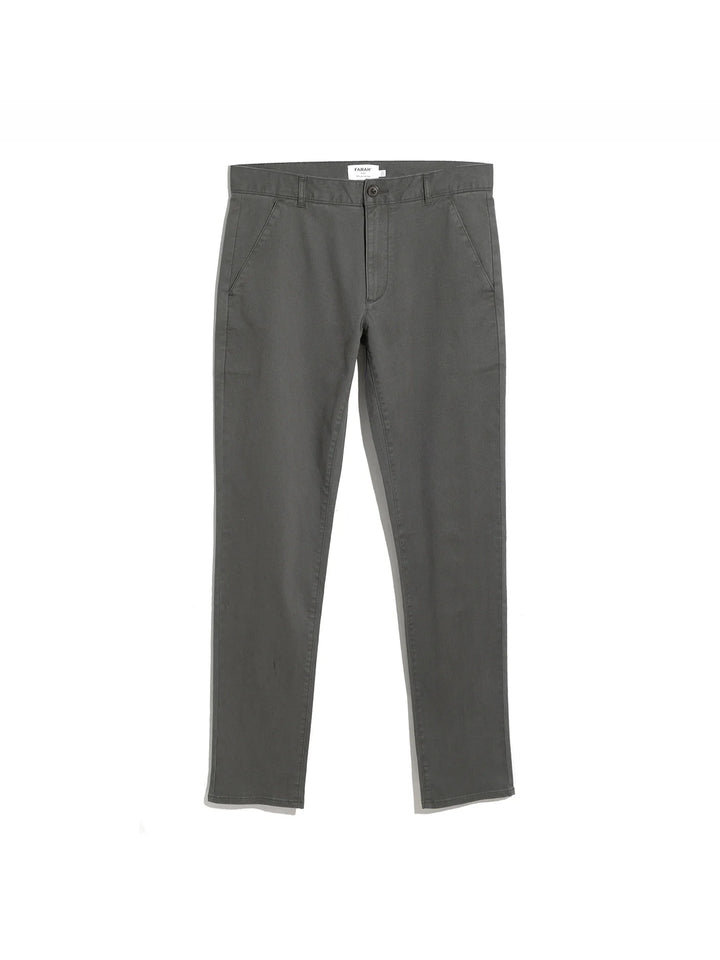 Farah Elm Slim Fit Chinos Charcoal Grey