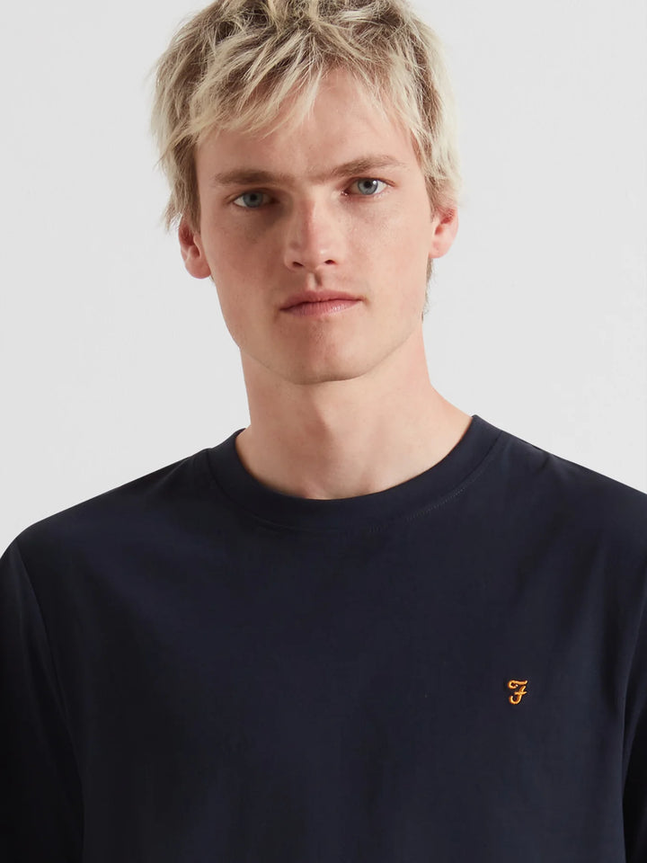 Farah Danny Regular Tee Shirt True Navy