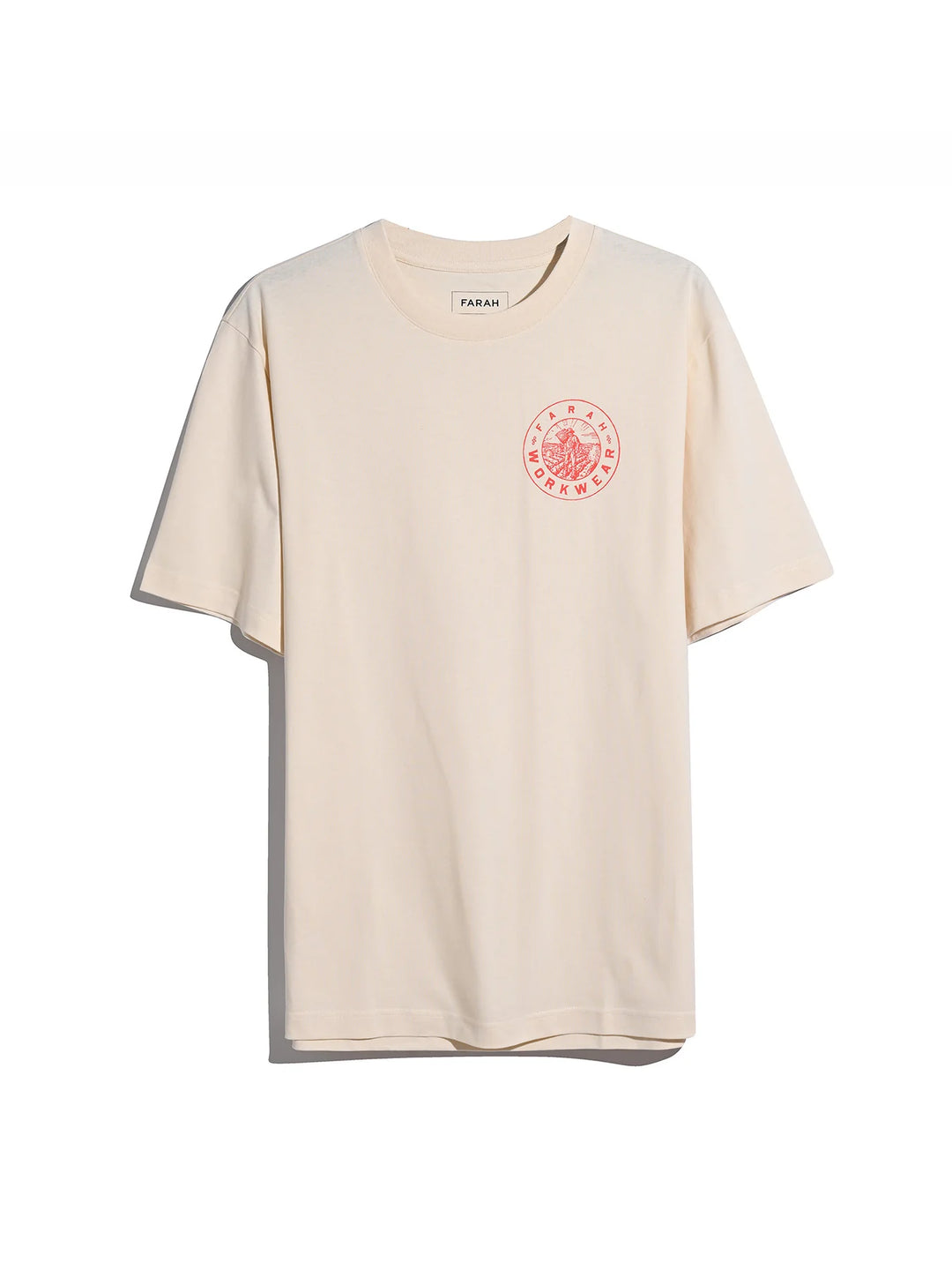 Farah Haise Graphic T-Shirt Ecru