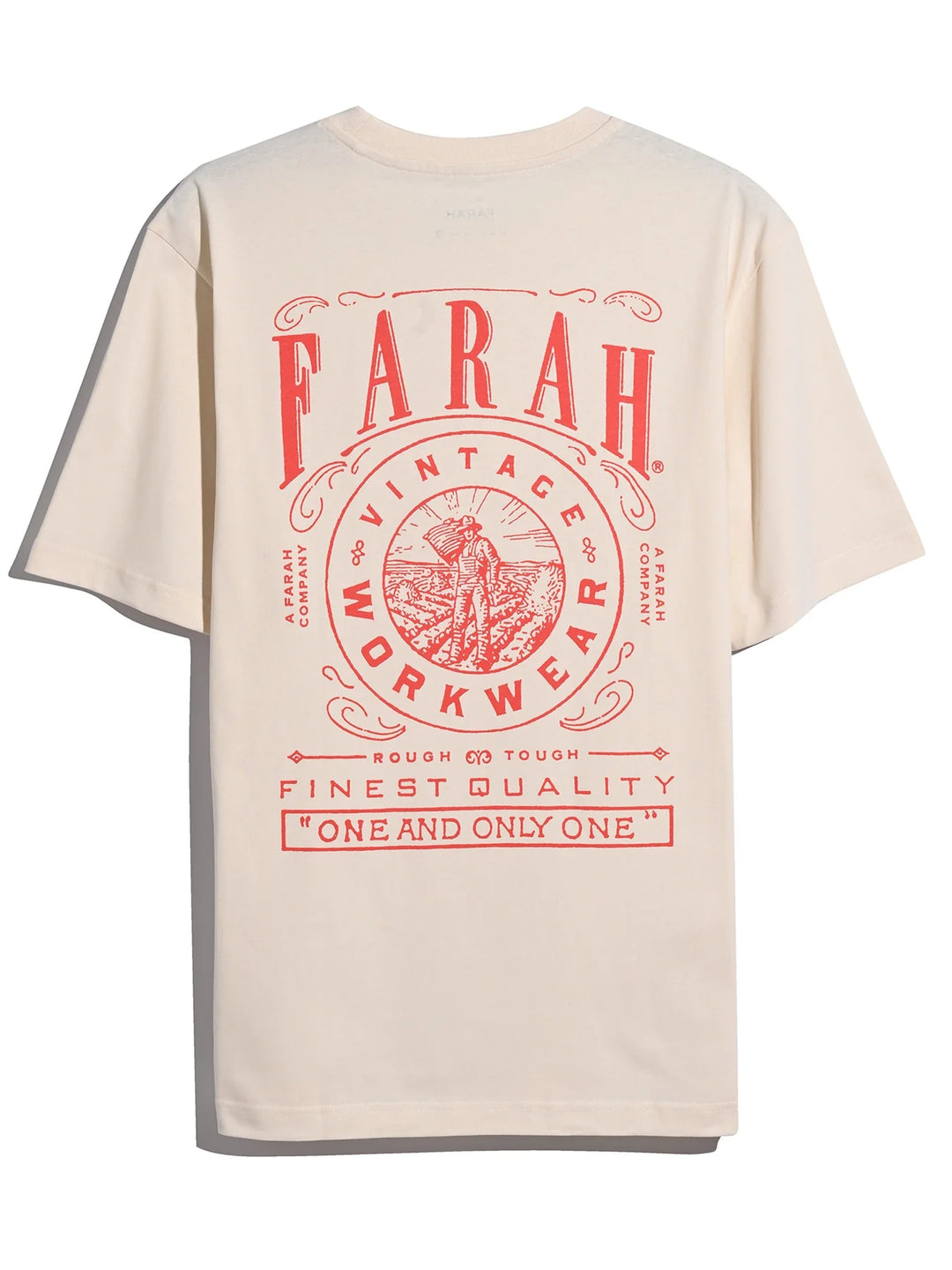 Farah Haise Graphic T-Shirt Ecru
