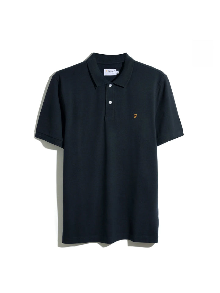 Farah Cunningham Polo Shirt True Navy