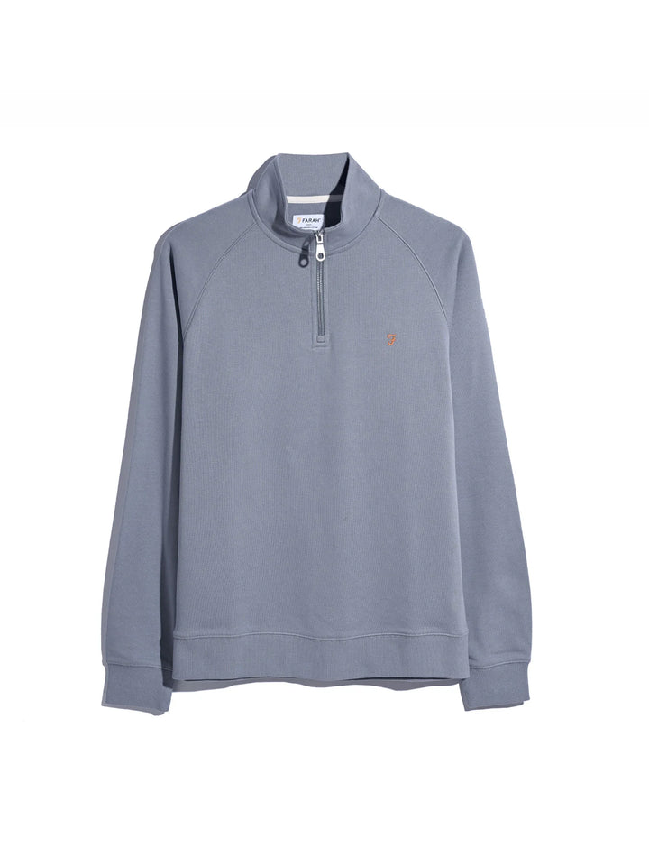 Farah Arnold 1/4 Zip Icelandic Blue