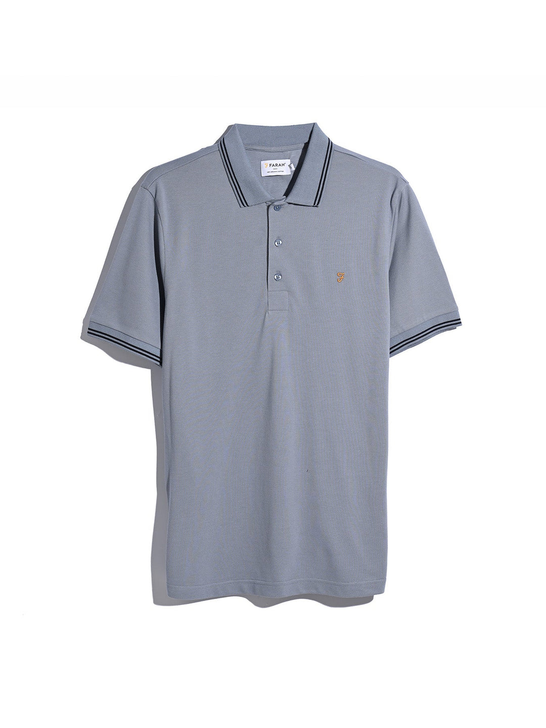 Farah Bowes Polo Shirt Icelandic Blue