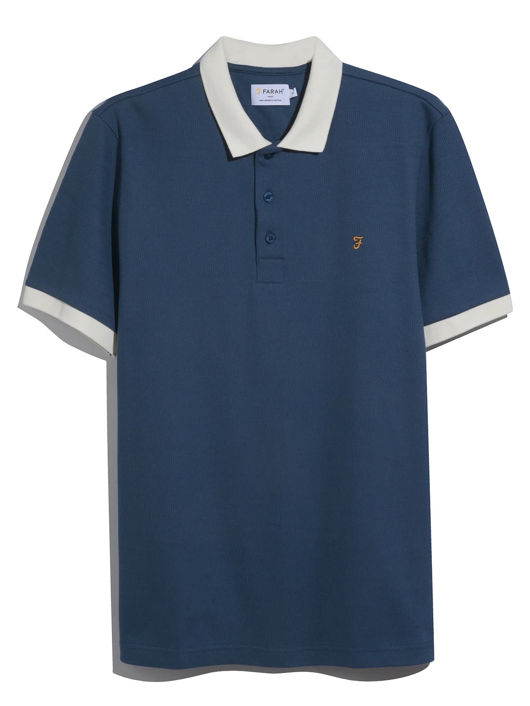 Farah Clement Polo Shirt In Farah Blue