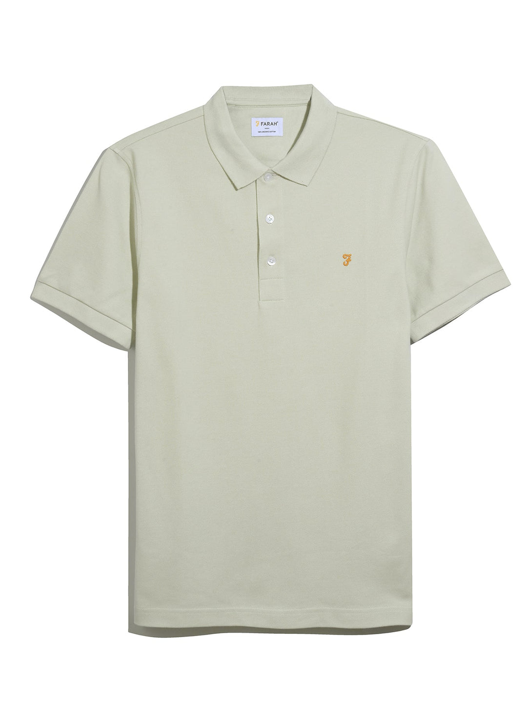 Farah Blanes Polo Shirt Soft Green