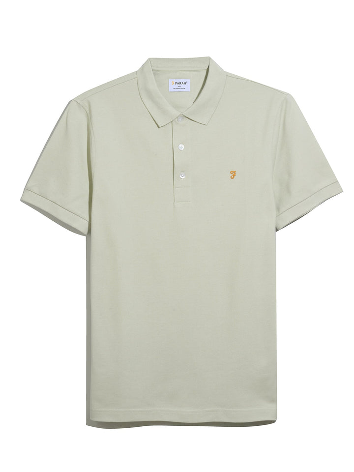 Farah Blanes Polo Shirt Soft Green