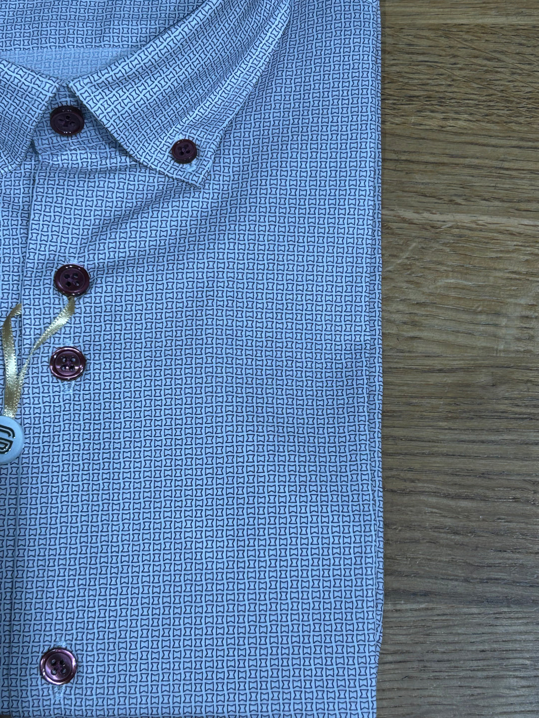 Gilded Gentlemen Shirt Print 8 Potent Purple