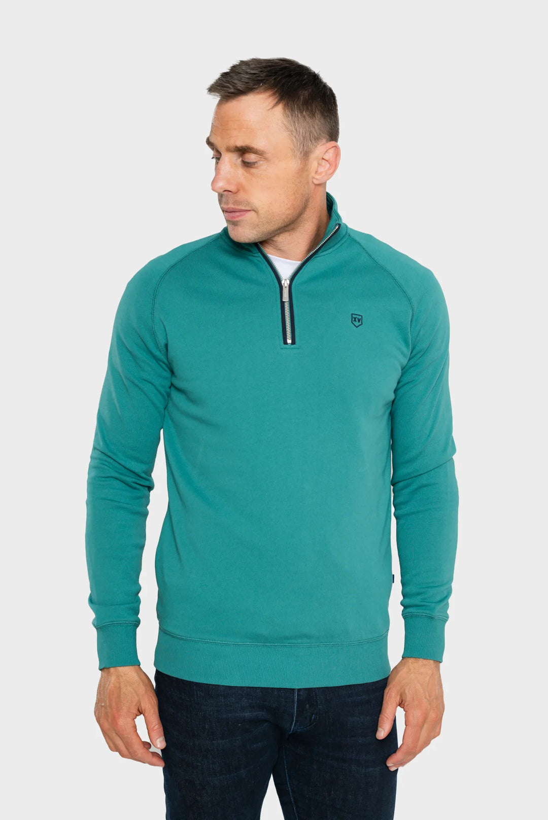 XV Kings by Tommy Bowe Falcons 1/4 Zip Matcha